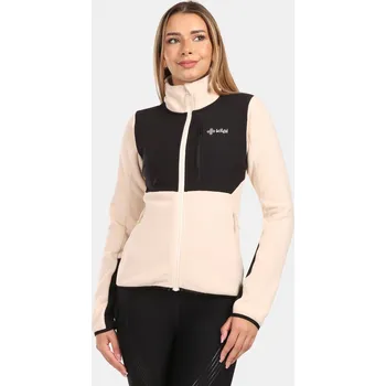 Dámská mikina Dámská fleece mikina KILPI KAJAANI-W ZL0209KI BÉŽOVÁ 40