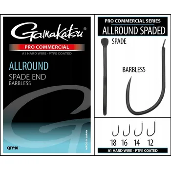 Zemní Háčky Gamakatsu 185239-1800 10 ks