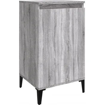 Noční stolek Noční stolek z dřevotřísky, šedý dub sonoma, 40x35x70 cm