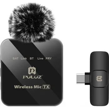 Mikrofon Bezdrátový lavier mikrofon PULUZ PU648B (USB-C)