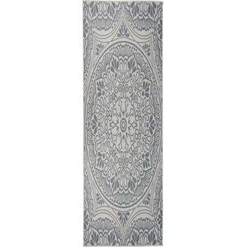 Koberec Koberec z polypropylenu, modrý, 80 x 250 cm, UV odolný