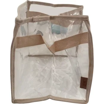 Úložný box Průhledný úložný koš na hračky 25 x 21 x 21 cm PVC Dětský organizér na hračky Odolný skladovací box Transparentní košík do pokoje