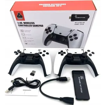 Herní konzole Retro herní konzole TV hra s 2 bezdrátovými ovladači a 20000 hrami