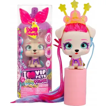 Figurka VIP PETS BOW POWER Pejsek ke Stylizaci GWEN S6