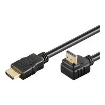 Video kabel Zahnutý HDMI kabel PremiumCord 90° 2m