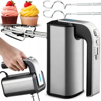 Ruční mixér Retoo 300 W, stříbrný