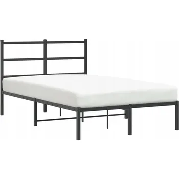 Postel Manželská kovová postel G02V 120x190 černá