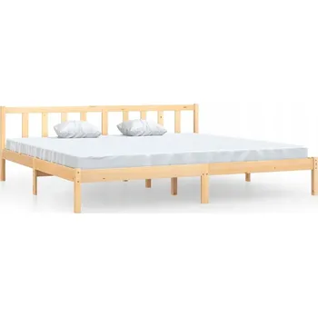 Postel Dřevěná dvoulůžková postel G04V 70x200 dub