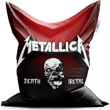 Sedací pytel Sablio Sedací vak METALLICA Death metal - 150x100 cm
