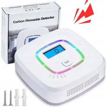 Zabezpečovací technika HLÁSIČ OXIDU UHELNATÉHO ALARM DETEKTOR CO S LCD DISPLEJEM