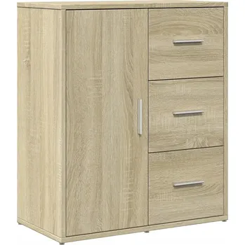 Komoda Univerzální skříňka z dřevotřísky, dub Sonoma, 60x31x70 cm