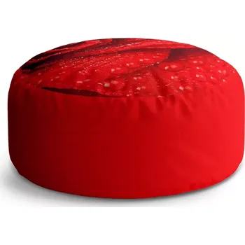 Taburet Sablio Taburet Circle Květ růže: 38x48 cm