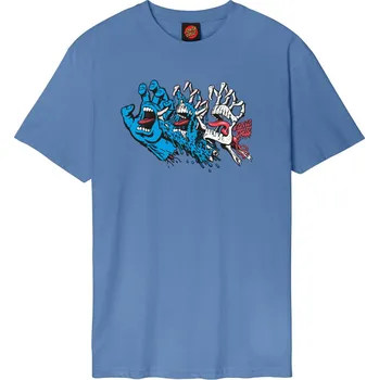 Pánské tričko santa cruz Pánské triko evolved hand front tee dusty blue