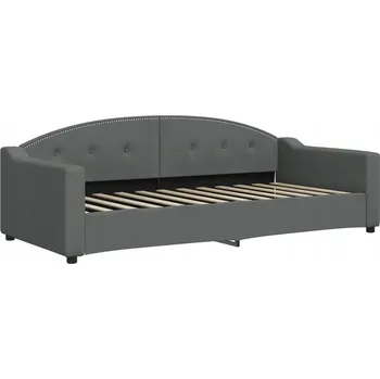 Pohovka Tmavě šedá pohovka s funkcí spaní 223 x 100 x 75 cm, 2 v 1