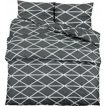 Povlečení Sada Povlečení s Certifikátem OEKO-TEX, Šedá, 140x200 cm, 60