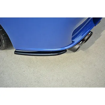 Tuning Maxton Design boční difuzory pod zadní nárazník pro Alfa Romeo 156 GTA, černý lesklý plast ABS