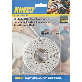 Podložka pod nábytek Samolepicí podložky na roli 150 kusů Kinzo