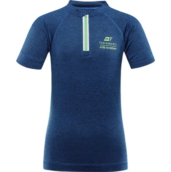 Chlapecké oblečení Alpine Pro Lattero Dětský cyklistický dres KTSC432 imprial 104-110