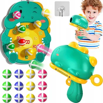 Hra Šipky na Suchý Zip Střelba na Terč Raketomet Dinosaurus 3+