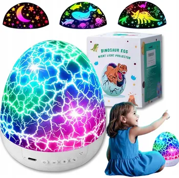 Noční světlo PROJEKTOR NOČNÍ OBLOHY LAMPA DINOSAURUS NOČNÍ LAMPA PRO DĚTI VESMÍRNÁ PROJEKTOR VESMÍRNA S DÁLKOVÝM OVLÁDÁNÍM
