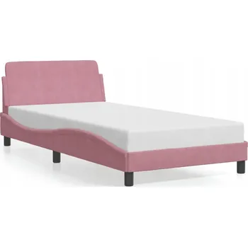 Postel Postel imitace dřeva G04V 100x200 růžová