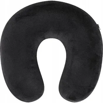 Polštář LIVARNO home Polštář pod krk Opěrka hlavy rohlík na krk s paměťovou pěnou prům. 28 cm