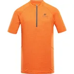 Alpine Pro Geret Pánské funkční triko MTSC904 tmavě oranžová L