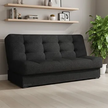 Obývací pokoj Pohovka OLIVIA šedočerná