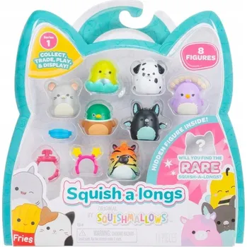 Figurka Squishmallow Squish-a-Longs Mini Figurky 8 kusů - Styl 4, 3 cm
