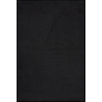 Rohožka Vstupní rohožka velurová protiskluzová 80x120 cm černá