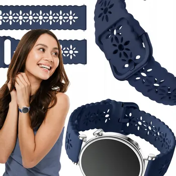 Příslušenství k chytrým hodinkám Řemínek pro Huawei Watch GT 4 46mm chytré hodinky, tmavě modrý řemínek 22mm