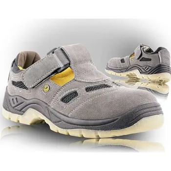 Pánské sandále VM BERN bezpečnostní sandál šedý S1 Velikost: 36