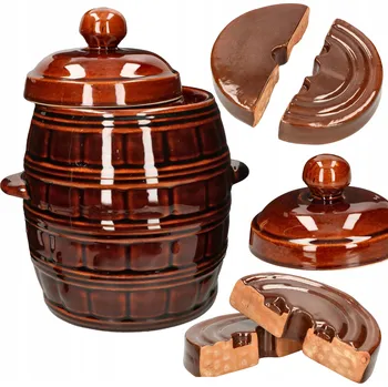 Hrnec KAMENINOVÝ SUD 5L HRNEC K NAKLÁDÁNÍ + KÁMEN