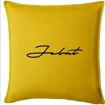 Polštář Jebat - Polštář 50x50 - 50x50 - Pouze potah ( Žlutá )