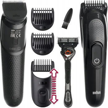Strojek na vlasy Zastřihovač Braun Styling Kit 3 4v1