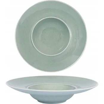 Talíř Hluboký talíř na polévku Bogucice Granite Mint Blue 28 cm