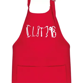 Kuchyňská zástěra Climb equipment - Dětská zástěra na vaření - Univerzální velikost ( Červená )