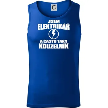 Elektrikář kouzelník - Tílko pánské Core - L ( Královská modrá )