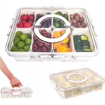 Obraz Talíř na servírování – na sladkosti, zeleninu, sušenky, dipy a jiné pochutiny