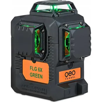Měřící laser Křížový laser Geo-Fennel FLG 6X-Green s dosahem 60 m
