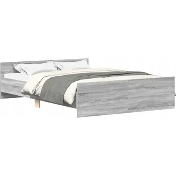 Postel Rám postele šedý dub sonoma 193 x 123 x 50 cm, pro matraci 120 x 190 cm