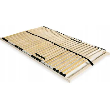 Postel Dřevěná manželská postel G02V 120x200 dub