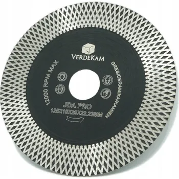 Řezný kotouč Řezný kotouč Verdekam 125 mm 22,2 mm na betonu, keramiku a kámen