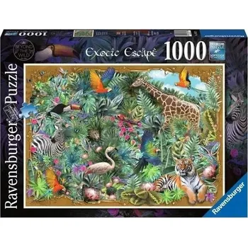 Puzzle Puzzle Ravensburger 1000 dílků Puzzle 1000 V hlubinách divočiny