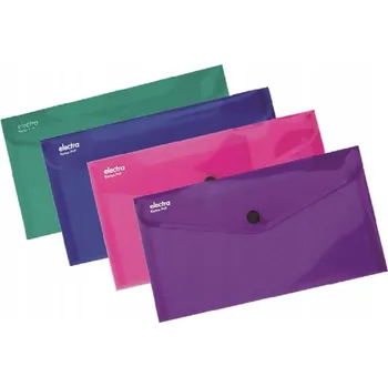 Obálka na dokumenty DL se zapínáním na patentku Karton P+P