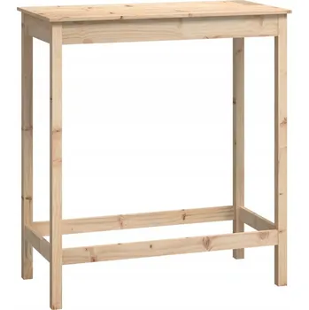 Jídelní stůl Barový stůl z masivního borovicového dřeva, 100 x 50 x 110 cm