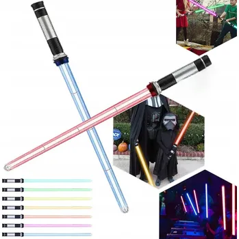 Dětská zbraň LED SVĚTELNÝ MEČ PRO DĚTI, OSVĚTLENÝ MEČ HRAČKA PRO DOSPĚLÉ
