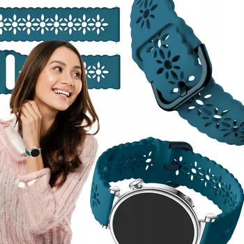 Pouzdro na mobilní telefon Řemínek ChronSmarta pro Huawei 22mm modrý