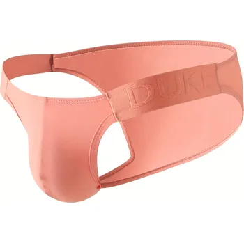 Pánské spodní prádlo Bavlněné růžové slipy Dukeboy Velikost: XL