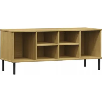 Botník Botník OSLO z masivního borovicového dřeva, 106x35x45 cm, hnědá